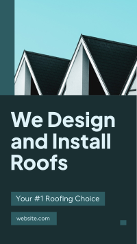 Roof Builder Instagram Story Design