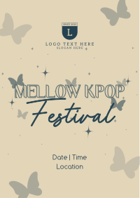 Mellow Kpop Fest Flyer Image Preview