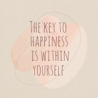 Key to Happiness Instagram post Image Preview