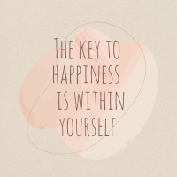 Key to Happiness Instagram post Image Preview
