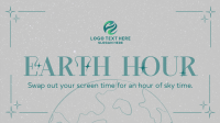 Earth Hour Sky Facebook event cover Image Preview