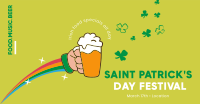 Saint Patrick's Fest Facebook ad Image Preview