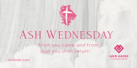 Ash Wednesday Celebration Twitter post Image Preview