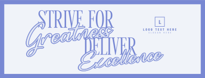 Greatness and Excellence Facebook cover Image Preview