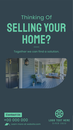 Together We Sell Your House Instagram story Image Preview