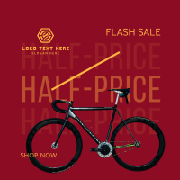 Bicycle Day Discount Instagram Post Design