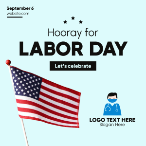 Happy Labor Day Instagram post Image Preview