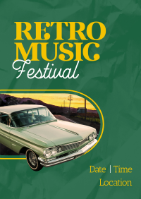 Classic Retro Hits Flyer Image Preview