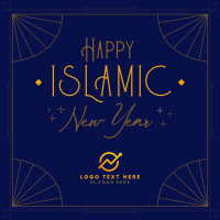 Elegant Islamic Year Instagram post Image Preview