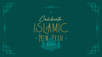 Bless Islamic New Year Animation Image Preview