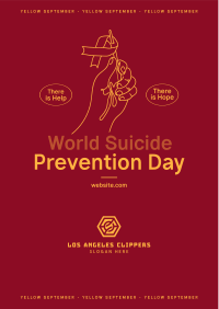 Suicide Prevention Flag Flyer Image Preview