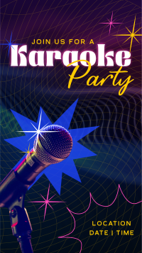Karaoke Party Instagram reel Image Preview