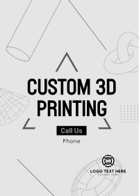 3d Printing Services Poster Image Preview