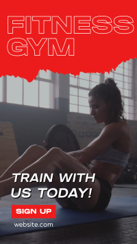 Train With Us Instagram reel Image Preview