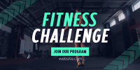 Fitness Challenge Twitter Post Image Preview