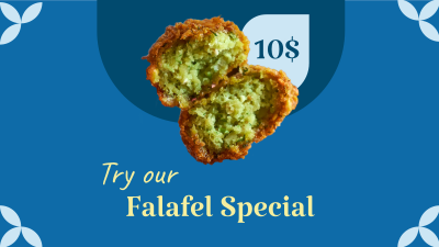 Restaurant Falafel Special  Facebook event cover Image Preview