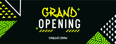 Street Grand Opening Facebook cover Image Preview