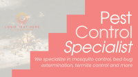 Minimal & Simple Pest Control Facebook event cover Image Preview