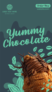 Chocolate Cupcake Instagram Reel Design