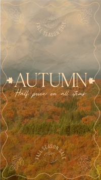 Fall Season Sale Instagram Story Design
