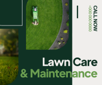 Lawn Care & Maintenance Facebook Post Design