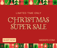 Modern Christmas Sale Facebook post Image Preview