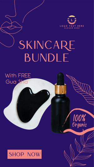 Organic Skincare Bundle Instagram story Image Preview