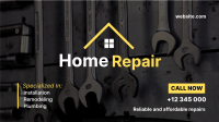 Home Maintenance Repair Facebook Event Cover Design