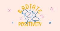 Positive Vibes Facebook Ad Design