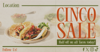 Cinco De Mayo Food Promo Facebook Ad Image Preview