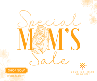 Special Mom's Sale Facebook Post Design
