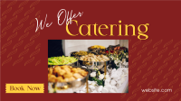 Dainty Catering Provider Facebook Event Cover Design
