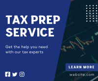 Get Help with Our Tax Experts Facebook Post Design