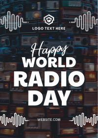 Celebrate World Radio Day Poster Image Preview