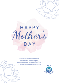 Mothers Day Flower Poster Image Preview