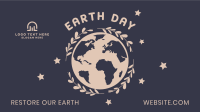 Restore Earth Day Facebook event cover Image Preview