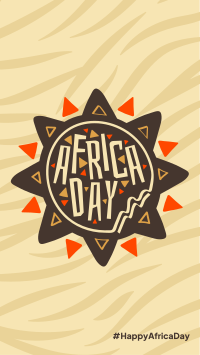 African Sun Facebook Story Design