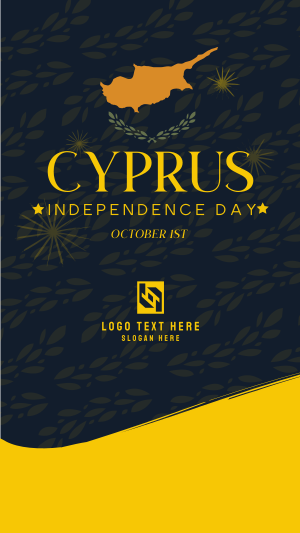 Cyrpus Independence Facebook story Image Preview