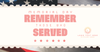 Remember Memorial Day Facebook ad Image Preview