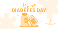 Be Safe from Diabetes Twitter Post Design