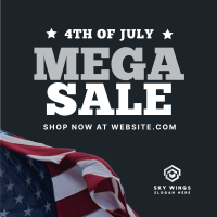 Fourth of July Sale Linkedin Post Image Preview