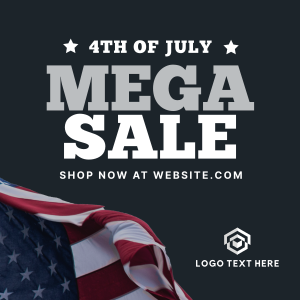 Fourth of July Sale Linkedin Post Image Preview