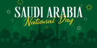 Saudi Arabia National Day Twitter Post Image Preview