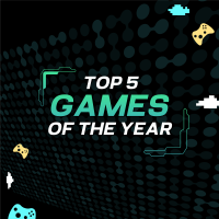 Top games of the year Instagram Post Design