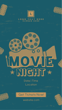 Movie Night Tickets YouTube short Image Preview