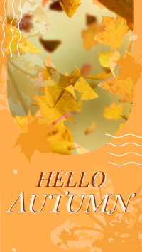 Autumn Greeting Instagram Story Design