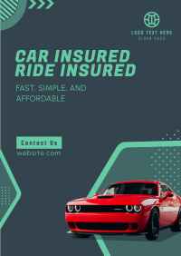 Insured Ride Flyer Image Preview