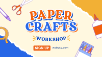 Kids Paper Crafts Video Image Preview