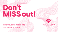 Corporate Back In Stock Animation Preview
