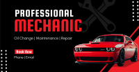 Professional Mechanic Facebook Ad Image Preview